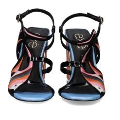 Sandalia Calcanhar Dominic-522 Preto