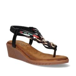 Sandalia Cunha Exe Confort 721-Ex4 Preto