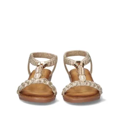 Sandalia Cunha Exe Confort 721-Jd26 Dourado