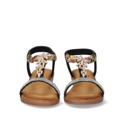 Sandalia Cunha Exe Confort 721-Ex27 Preto