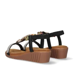 Sandalia Cunha Exe Confort 721-Ex27 Preto