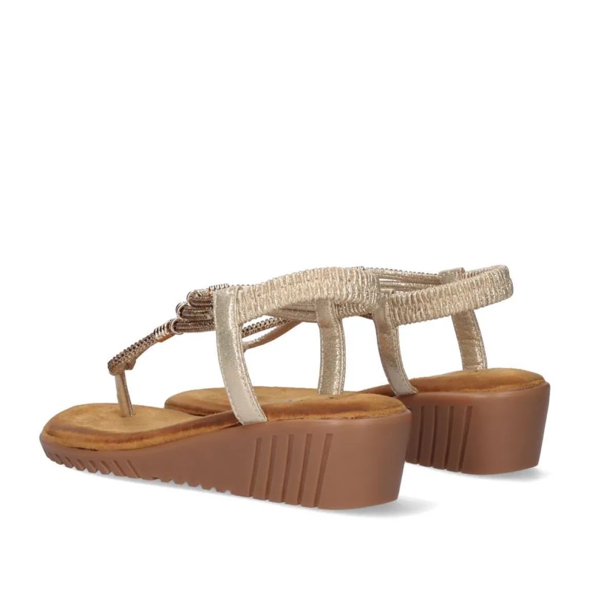 Sandalia Cunha Exe Confort 721-Jd24 Dourado