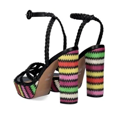 Sandalia De Calcanhar Ophelia-510 Preto