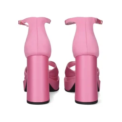 Sandalia De Salto 600 Baci Rosa