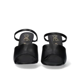 Sandalia De Salto Alto Maggie-865 Strass Preta