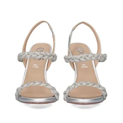 Sandalia De Salto Alto Silvia-640 Prata