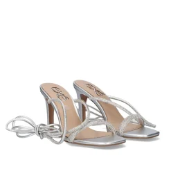 Sandalia De Salto Alto Victoria-366 Prata