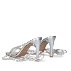 Sandalia De Salto Alto Victoria-366 Prata