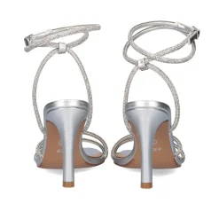 Sandalia De Salto Alto Victoria-360 Prata