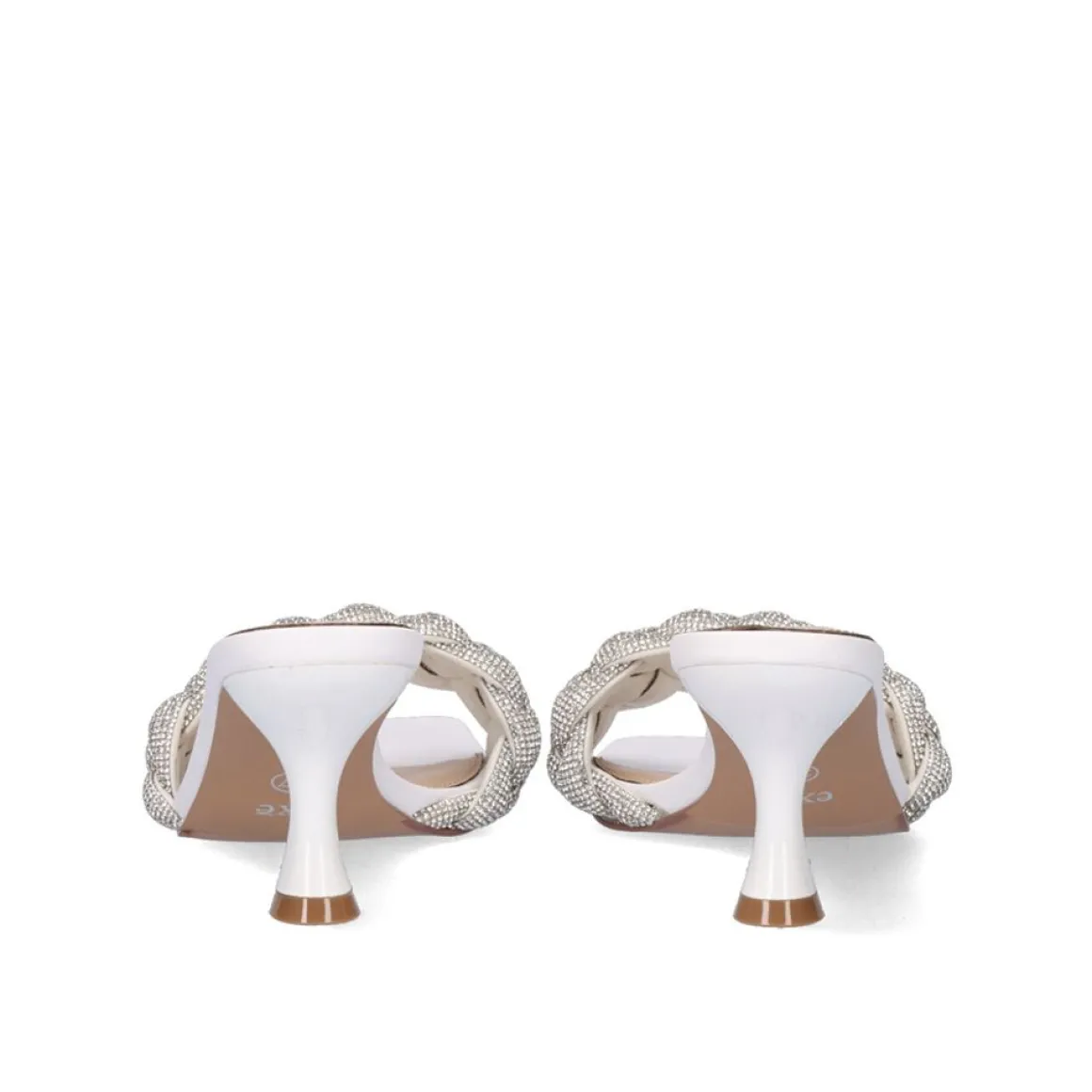 Sandalia De Salto Baixo Jennifer-040 Branco