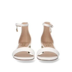 Sandalia De Salto Baixo Katy-818 Branco