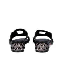 Sandalia De Salto Baixo Katy-232 Preta