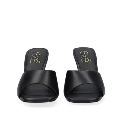 Sandalia De Salto Baixo Lilian-160 Preto