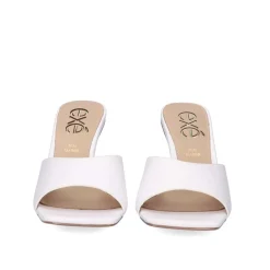 Sandalia De Salto Baixo Lilian-160 Branco