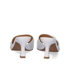 Sandalia De Salto Baixo Opra-312 Branco