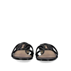 Sandalia De Salto Baixo 23V Katy-807 Preto