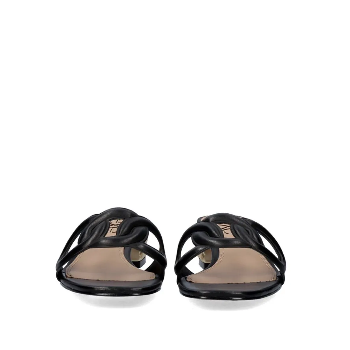 Sandalia De Salto Baixo 23V Katy-807 Preto