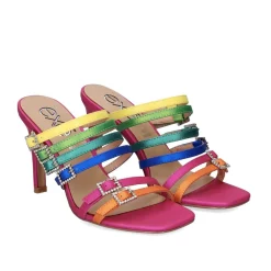 Sandalia De Salto Exe Victoria -343 Multicolor