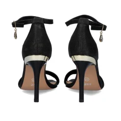 Sandalia De Salto Medio Nicole-311 Preto