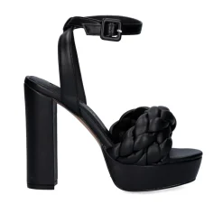 Sandalia De Salto Ophelia-850 Preto