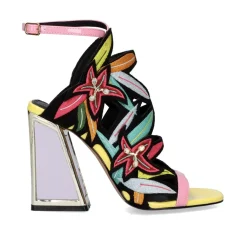 Sandalia De Salto 23V Dominic-540 Preto