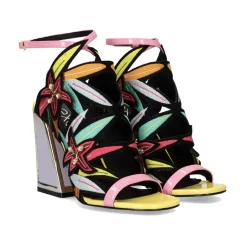 Sandalia De Salto 23V Dominic-540 Preto