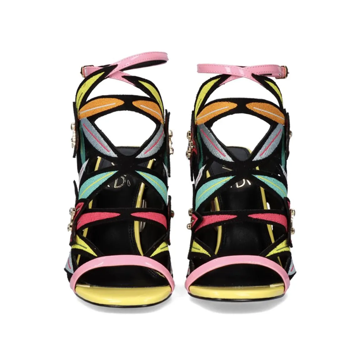 Sandalia De Salto 23V Dominic-540 Preto