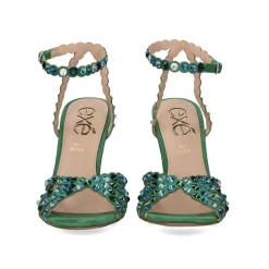 Sandalia De Salto 23V Exe Jenny-913 Verde