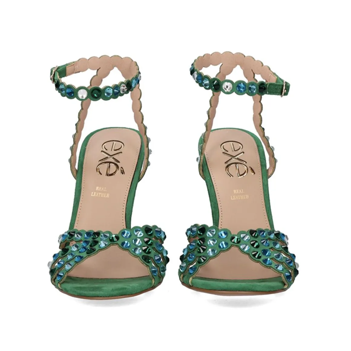 Sandalia De Salto 23V Exe Jenny-913 Verde