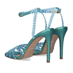 Sandalia De Salto Verao 2023 Jenny-915 Aqua