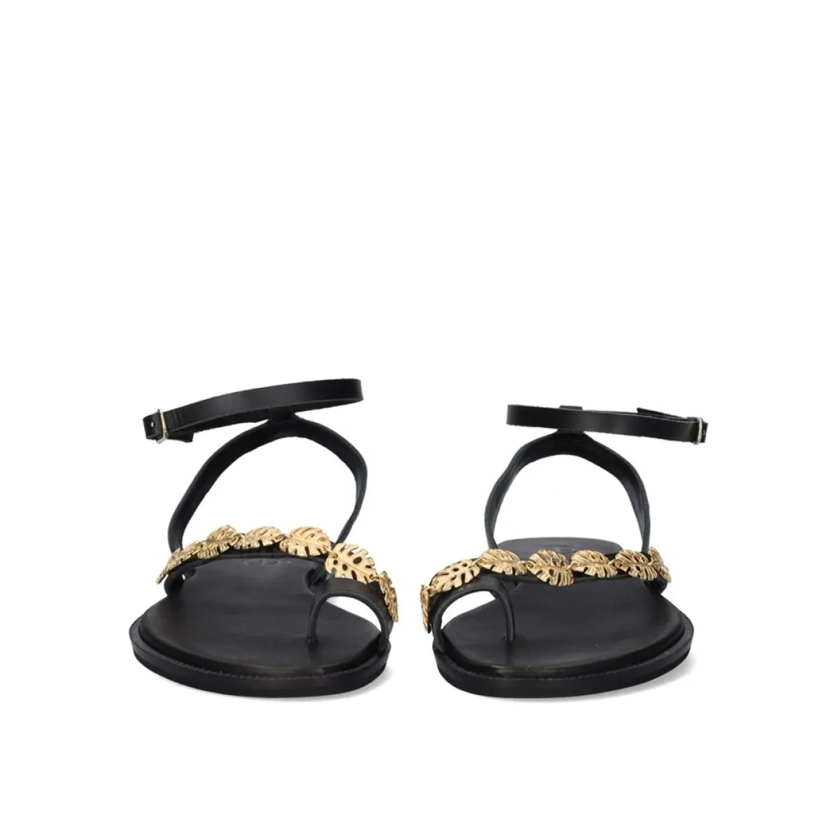 Sandalia Plana 637 Alicante Preto