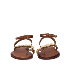 Sandalia Plana 637 Alicante Tan