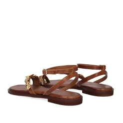 Sandalia Plana 637 Alicante Tan