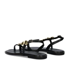 Sandalia Plana 646 Chios Negro