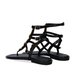 Sandalia Plana 679 Chios Preto