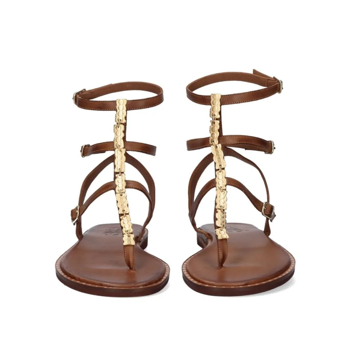 Sandalia Plana 644 Chios Tan