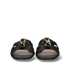 Sandalia Plana Amelia-641 Preto