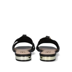 Sandalia Plana Amelia-641 Preto