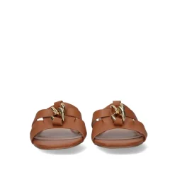 Sandalia Plana Amelia-641 Tan