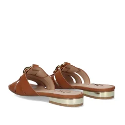 Sandalia Plana Amelia-641 Tan