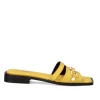 Sandalia Plana Annie-220 Amarelo