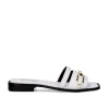 Sandalia Plana Annie-220 Branco