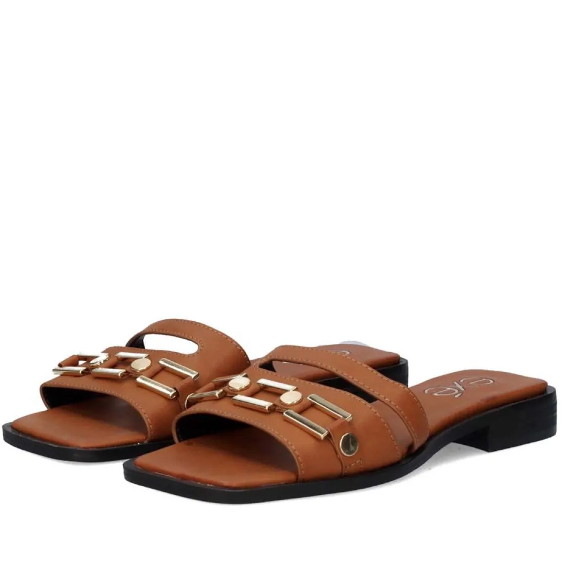 Sandalia Plana Annie-220 Marrom