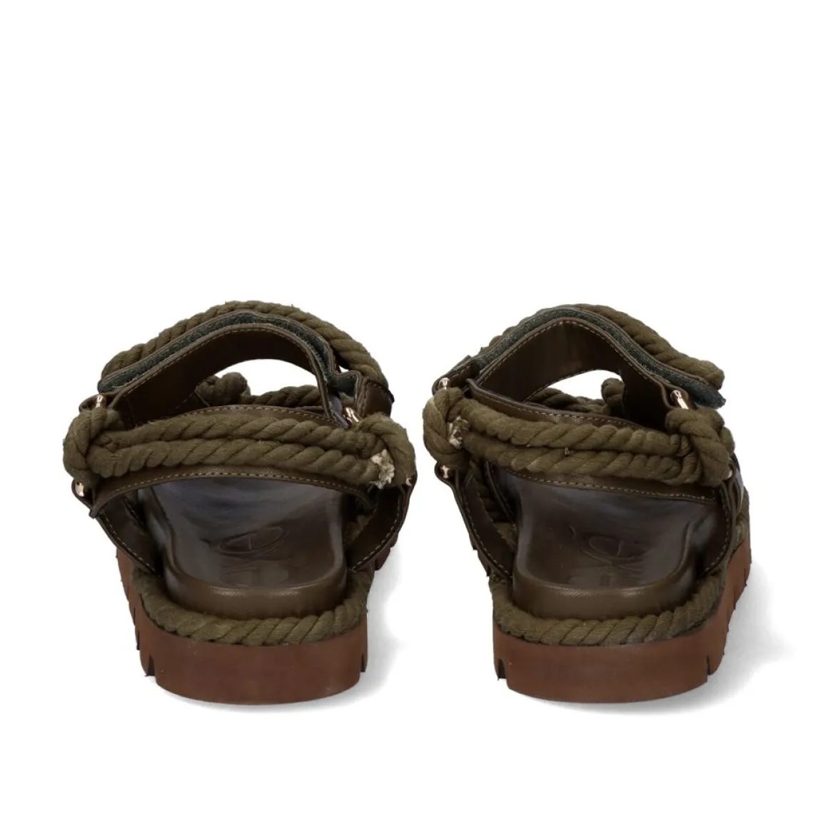 Sandalia Plana Daphne-780 Khaki