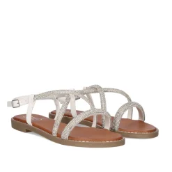 Sandalia Plana Exe P3375-77 Branco