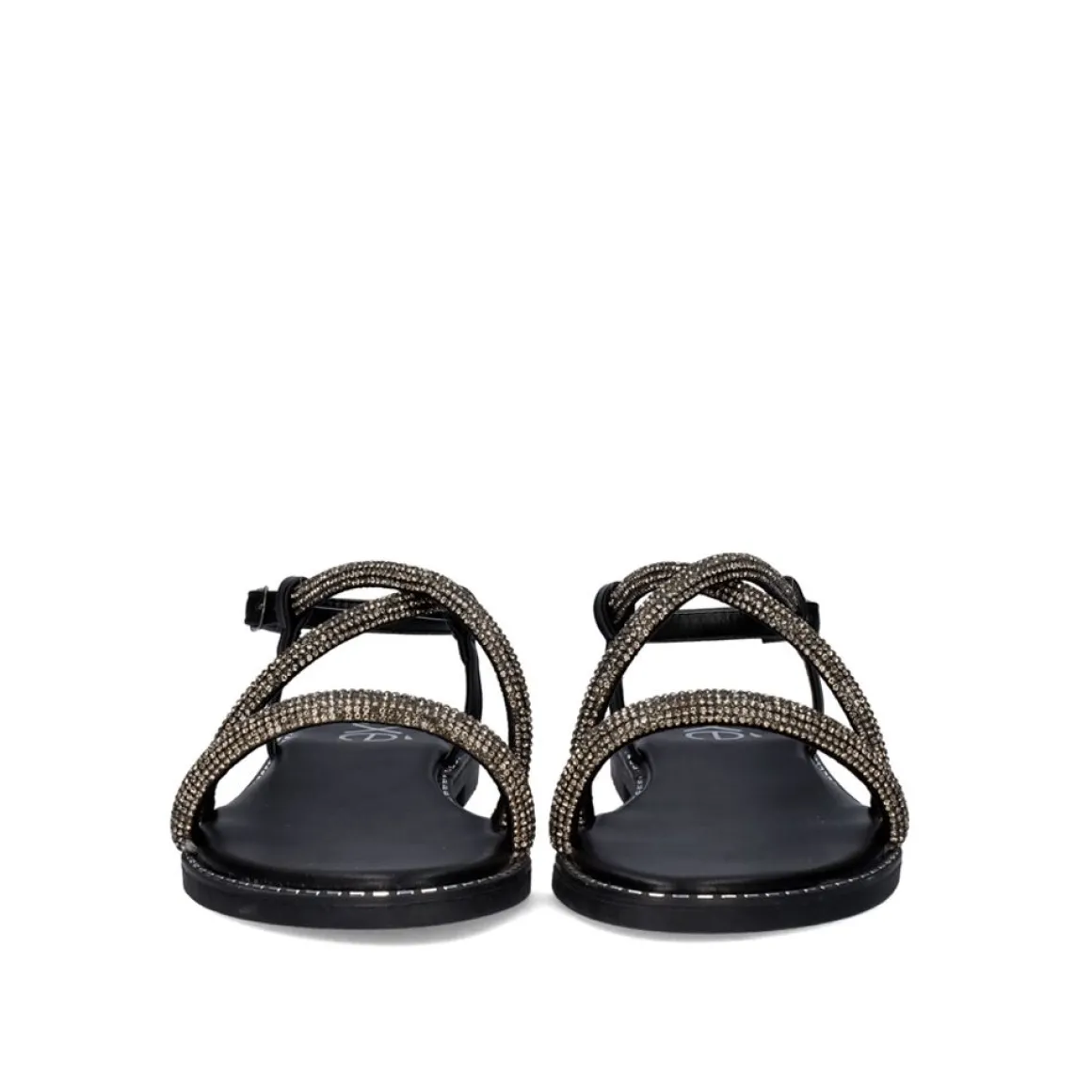 Sandalia Plana Exe P3375-77 Preto