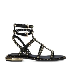 Sandalia Plana Exe Vf2056-2 Preto