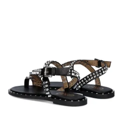 Sandalia Plana Exe Vf239D-75 Preto