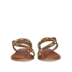 Sandalia Plana Exe Vf239D-75 Tan