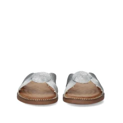 Sandalia Plana Exe Zf1982-E1 Prata